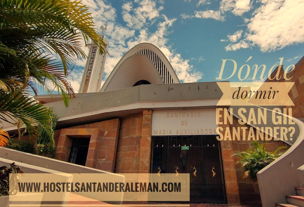 Santander Aleman Hostel San Gil Ngoại thất bức ảnh