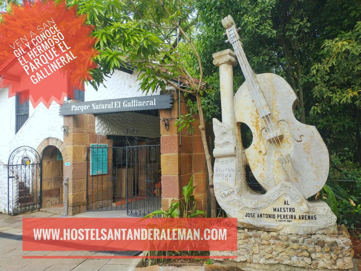 Santander Aleman Hostel San Gil Ngoại thất bức ảnh